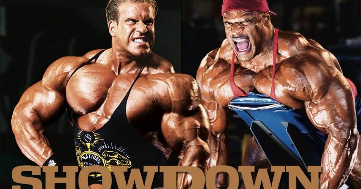 Ronnie Coleman and Jay Cutler