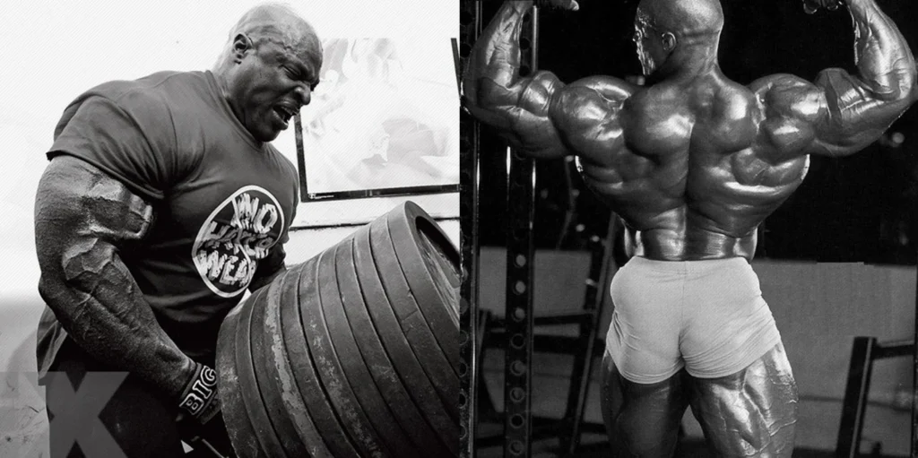 Ronnie Coleman Corner Plate Back Workout