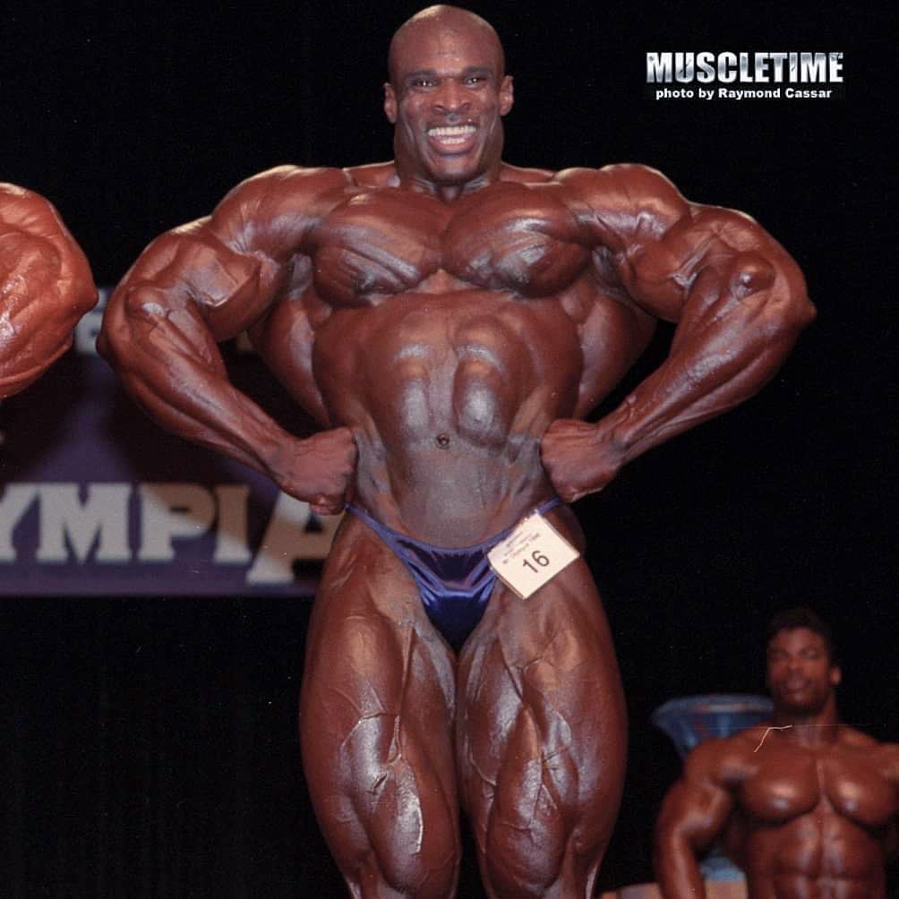 ronnie coleman now and then