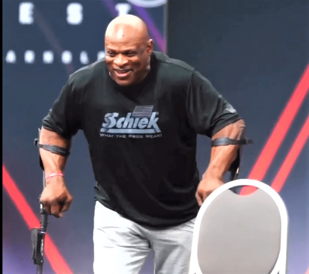 ronnie coleman injury back