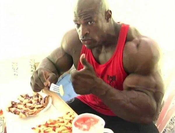 ronnie coleman calories intake