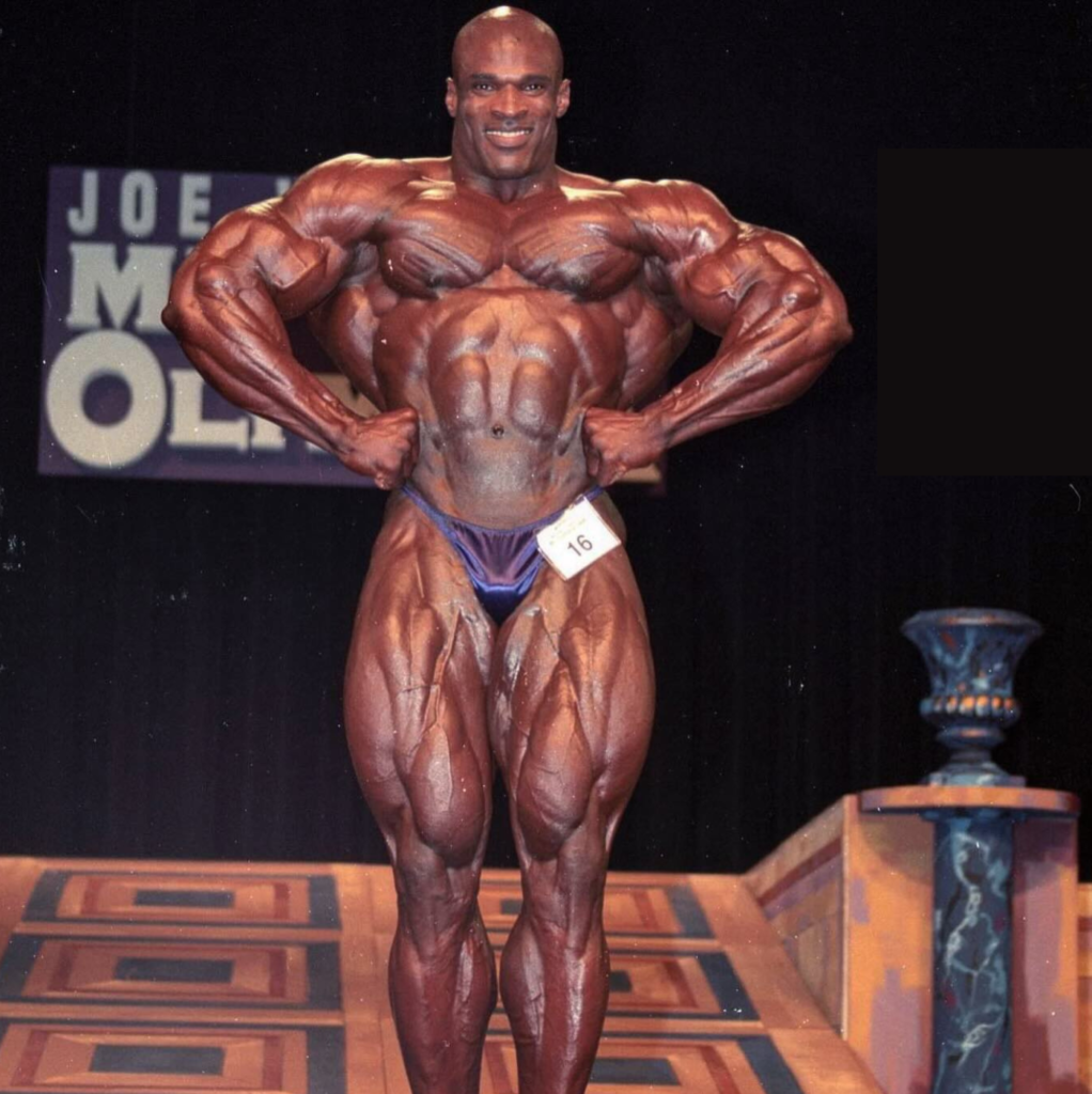 ronnie coleman posing routine