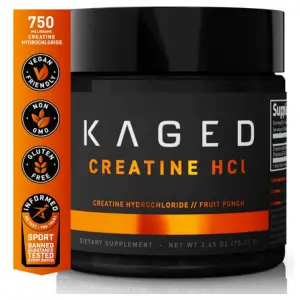 Kaged Muscle Creatine C-HCL (Best Creatine HCL)