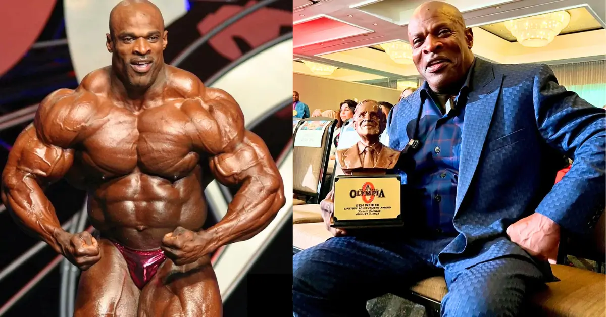 Ronnie Coleman Receives Prestigious 2024 Ben Weider Lifetime Achievement Award