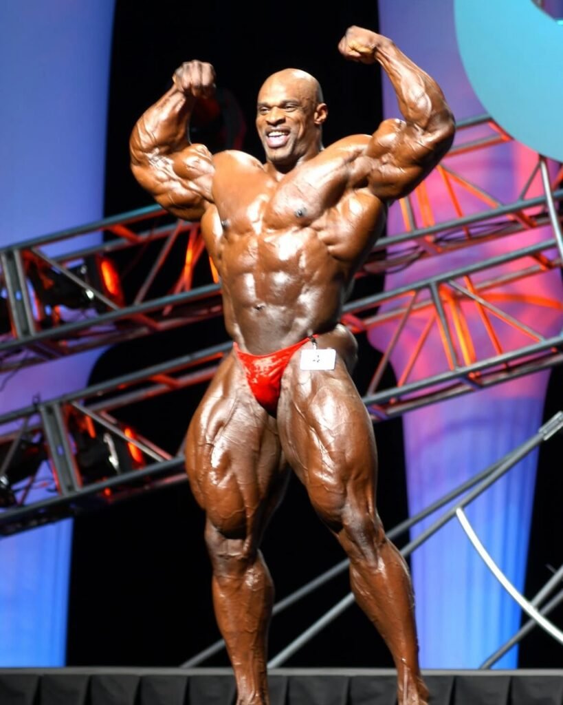 Ronnie Coleman front Biceps 